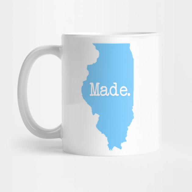 Illinois Made IL Blue by mindofstate